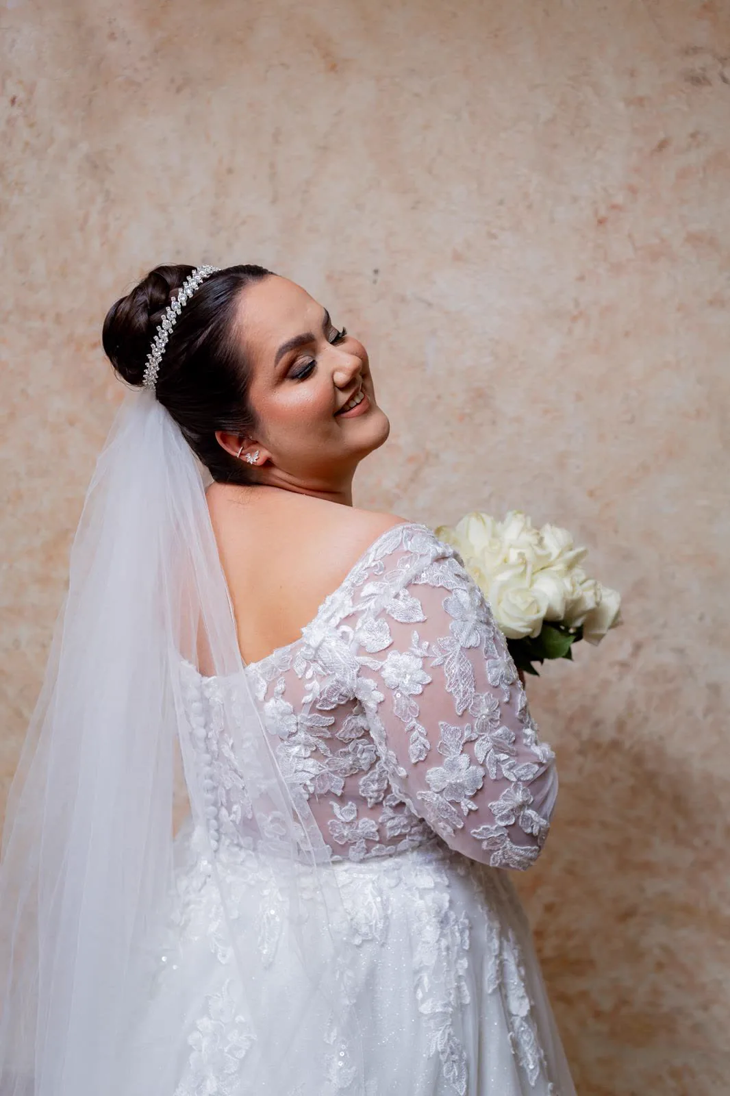 Detalhes do vestido
